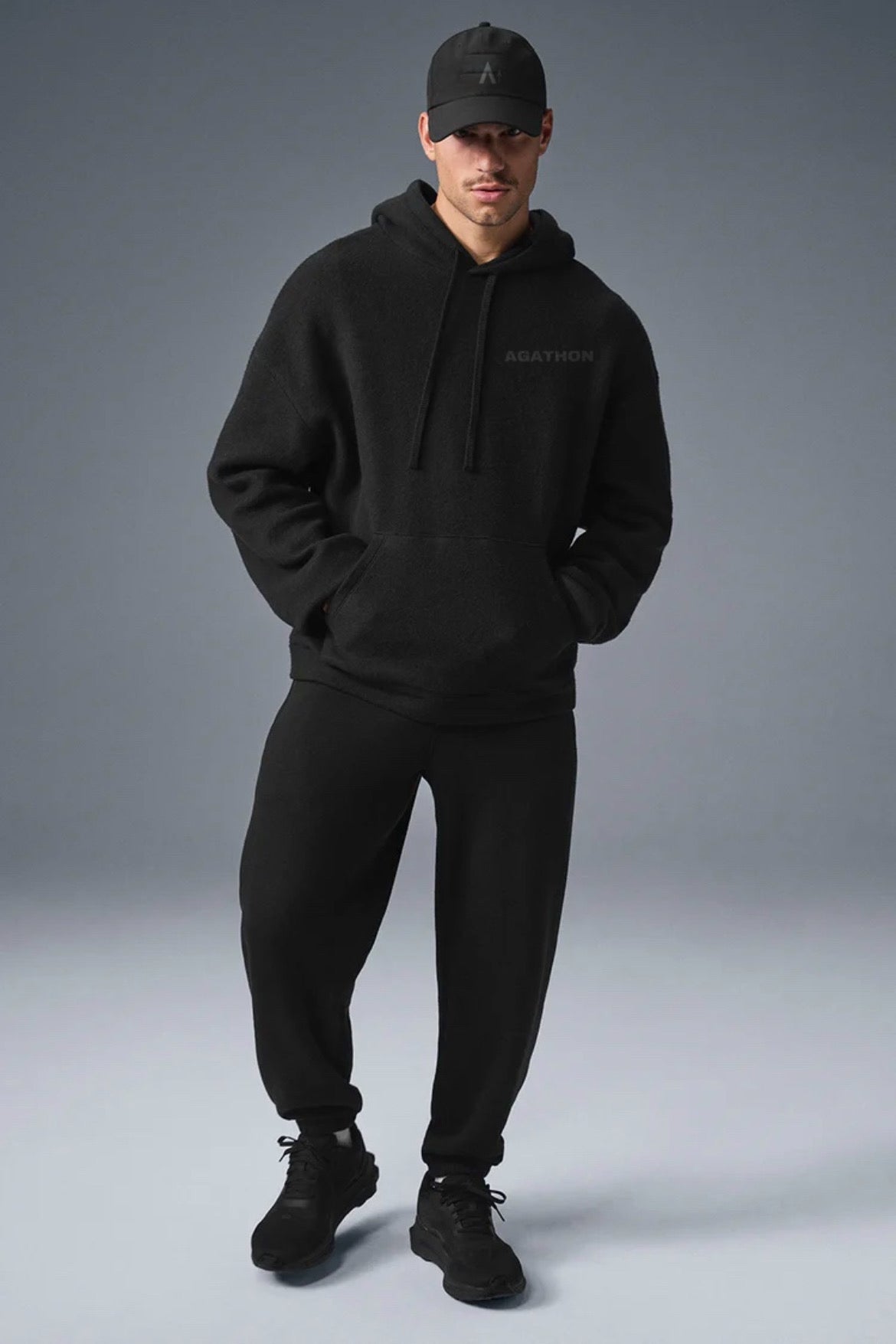Dark Black Hoodie