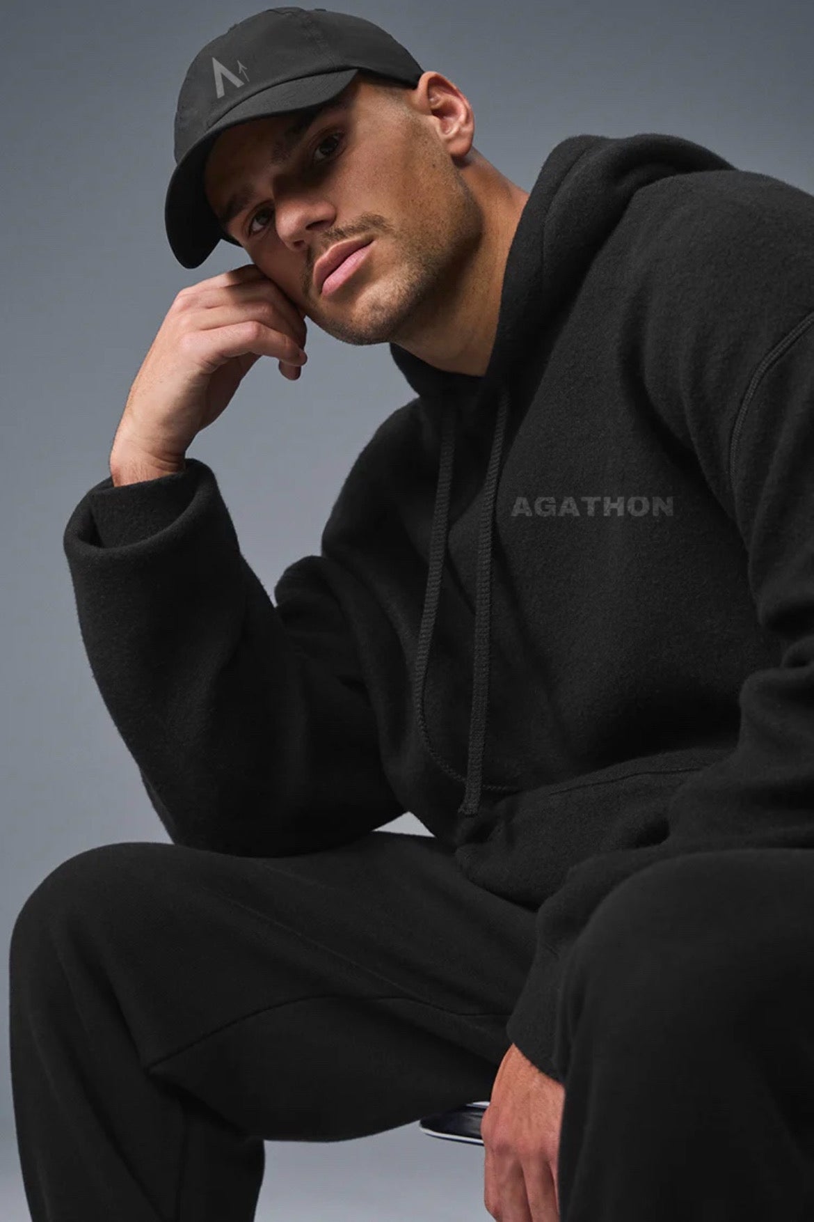 Dark Black Hoodie