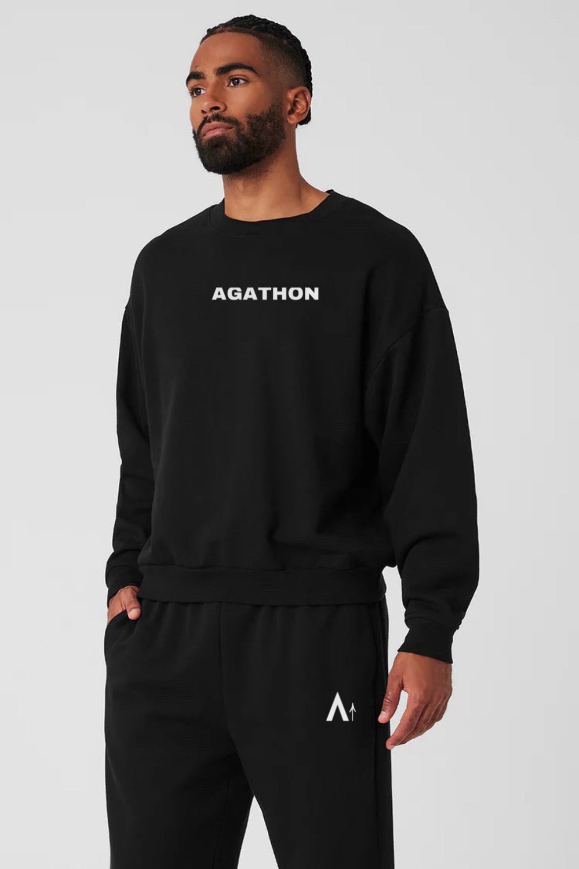 Dark Black Pullover